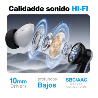 Foto 4 | Foto 4 | Audífonos Bluetooth Gamer Inalámbricos Lab.g  Azul Con Blanco