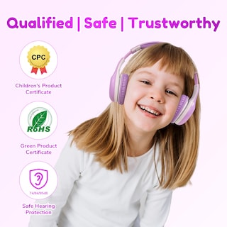 Foto 5 | Foto 5 | Auriculares Bluetooth Earfun K2 Kids Con Límite De Volumen 40h Violet - Venta Internacional.