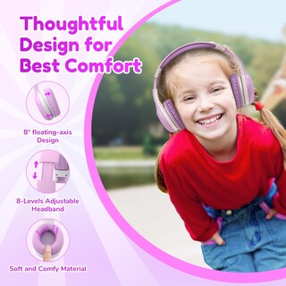 Foto 7 | Foto 7 | Auriculares Bluetooth Earfun K2 Kids Con Límite De Volumen 40h Violet - Venta Internacional.