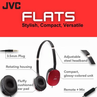 Foto 2 | Foto 2 | Auriculares Jvc Flats On-ear Has160m Con Controlador De 30 Mm Con Cable - Venta Internacional.