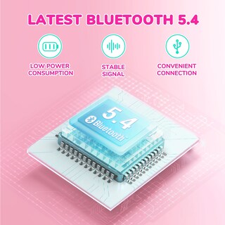 Foto 7 | Foto 7 | Auriculares Bluetooth Iclever Bth22 Kids 60 H Play Time Rosa - Venta Internacional.