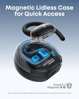 Foto 3 | Foto 3 | Auriculares Abiertos Soundcore V40i De Anker Con Funda Inalámbrica - Venta Internacional.