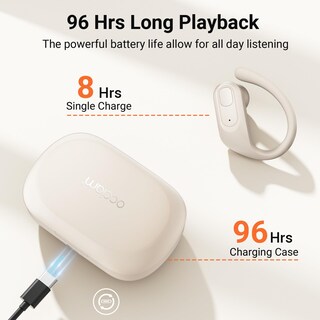 Foto 3 | Foto 3 | Auriculares Inalámbricos Bluetooth 5.3 Occiam Sport 96h Playback Ivory - Venta Internacional.