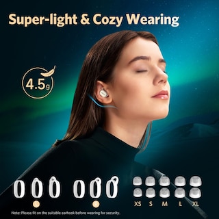 Foto 4 | Foto 4 | Auriculares Inalámbricos Earfun Free Pro 3 Con Cancelación De Ruido Plateados - Venta Internacional.