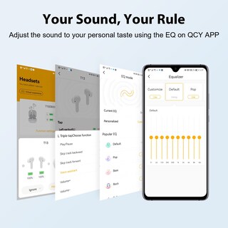 Foto 6 | Foto 6 | Auriculares True Wireless Qcy T13 Bluetooth 5.1 40 Horas De Reproducción - Venta Internacional.