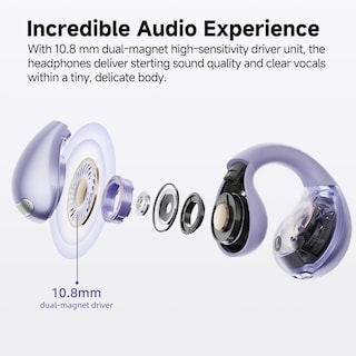 Foto 3 | Foto 3 | Auriculares Inalámbricos Bluetooth De Oído Abierto Qcy Crossky C30 - Venta Internacional.