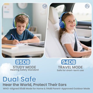 Foto 2 | Foto 2 | Auriculares Para Niños Acer Hk03 Con Limitador De Volumen Para Colocar Sobre Las Orejas Con Cable - Venta Internacional.