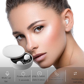 Foto 4 | Foto 4 | Venta Internacional - Auriculares True Wireless Hd Sports Bluetooth 5.0 Mini, Negro/blanco