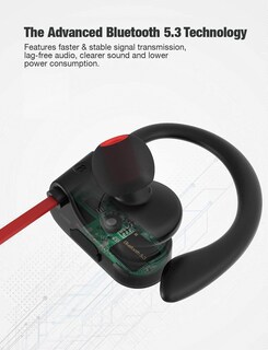 Foto 5 | Foto 5 | Venta Internacional - Auriculares Bluetooth Otium Ipx7 A Prueba De Agua Con Batería De 15 H