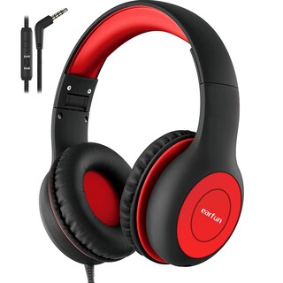 Foto 1 | Foto 1 | Auriculares Earfun K1 Kids con Cable y Micrófono 85/94 db Negros - Venta Internacional