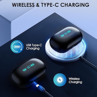 Foto 5 | Foto 5 | Venta Internacional - Auriculares Inalámbricos Gunatagy Bluetooth 5.3 Con Funda De 1800 Mah Ipx7