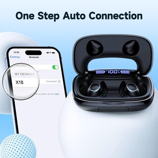 Foto 5 | Foto 5 | Venta Internacional - Auriculares Bluetooth Tagry X18 Auriculares Inalámbricos 120h Playtim