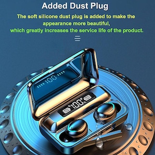 Foto 3 | Foto 3 | Venta Internacional - Auriculares Intraurales Bluetooth 5.3 F9-5c Sports Outdoor Con Pantalla