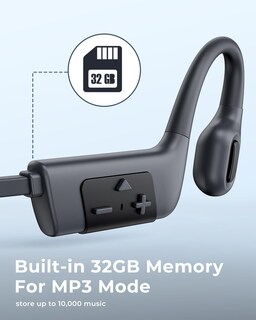 Foto 2 | Foto 2 | Auriculares de Conducción Ósea Beartain Swimming Ip68 Impermeables - Venta Internacional