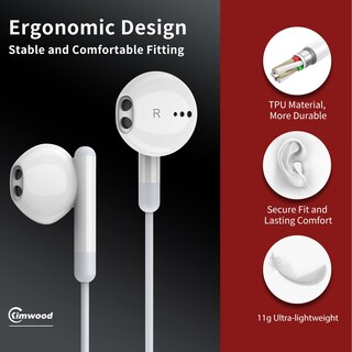 Foto 2 | Foto 2 | Auriculares con Cable Kimwood con Micrófono Hifi Stereo Clear - Venta Internacional