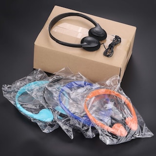 Foto 7 | Foto 7 | Auriculares Cn-outlet Kids Para Aula Paquete De 5 Multicolor - Venta Internacional