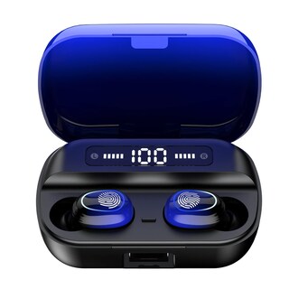 Foto 1 | Foto 1 | Auriculares Bluetooth Kinganda True Wireless Auriculares Azules - Venta Internacional
