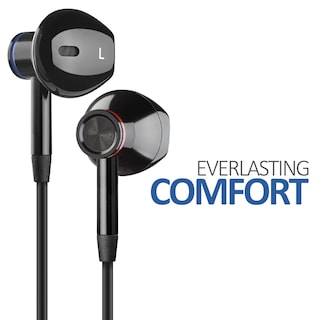 Foto 6 | Foto 6 | Auriculares Alámbricos Ludos Nova Negros con Micrófono 3,5 mm para iPhone - Venta Internacional