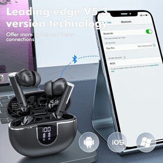 Foto 6 | Foto 6 | Auriculares Inalámbricos Sajawass Bx35 Bluetooth 5.3 50h Playtime - Venta Internacional.