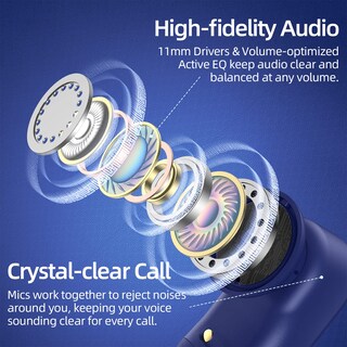 Foto 5 | Foto 5 | Auriculares Bluetooth Inalámbricos Golrex: 36 Horas De Reproducción - Venta Internacional.