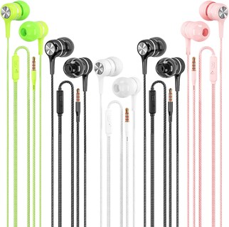 Foto 1 | Foto 1 | Auriculares Con Cable Lwzcam Con Micrófono, Paquete De 5, Alta Calidad De Sonido - Venta Internacional.