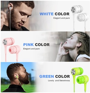Foto 3 | Foto 3 | Auriculares Con Cable Lwzcam Con Micrófono, Paquete De 5, Alta Calidad De Sonido - Venta Internacional.