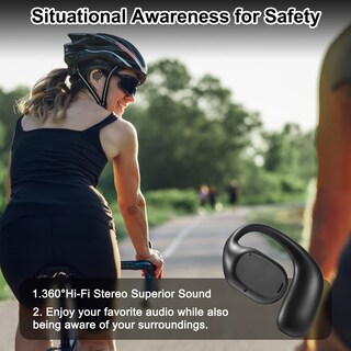 Foto 6 | Foto 6 | Audífonos In Ear Asiilovi Negros con Bluetooth-Venta Internacional