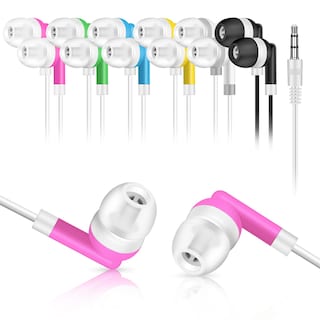 Foto 1 | Foto 1 | Audífonos Alámbricos Multicolor 50 Piezas-Venta Internacional