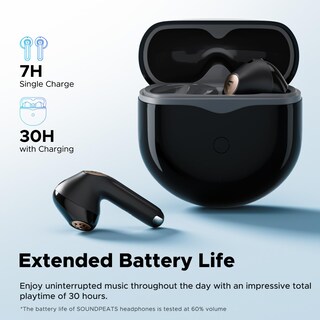 Foto 6 | Foto 6 | Auriculares Inalámbricos Soundpeats Air4 Lite Bluetooth 5.3 30 Horas - Venta Internacional.