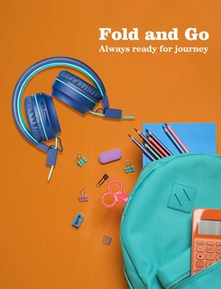 Foto 7 | Foto 7 | Auriculares Bluetooth Iclever Bth03 Con Iluminación Led Para Niños, Color Azul - Venta Internacional.