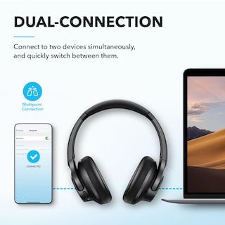 Foto 7 | Foto 7 | Auriculares Soundcore Q20i Hybrid Negros con Cancelación Activa de Ruido - Venta Internacional