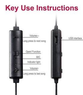 Foto 5 | Foto 5 | Auriculares Inalámbricos Bluetooth Super Bass Con Banda Para El Cuello E3b - Venta Internacional.