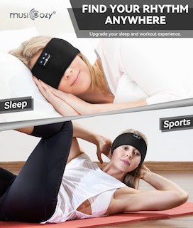 Foto 2 | Foto 2 | Auriculares Para Dormir Con Diadema Musicozy Inalámbricos Bluetooth 5.2 - Venta Internacional.