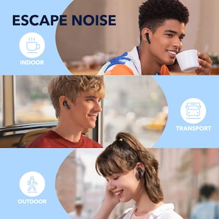Foto 5 | Foto 5 | Auriculares Inalámbricos Bluetooth Soundcore Life P3 Negros - Venta Internacional.