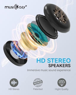 Foto 5 | Foto 5 | Headphones Para Dormir Musicozy Bluetooth 5.2, Diadema Con Máscara Para Ojos - Venta Internacional.