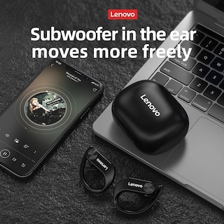 Foto 2 | Foto 2 | Auriculares Bluetooth Lenovo Lp7 Tws Inalámbricos Deportivos Negros - Venta Internacional.