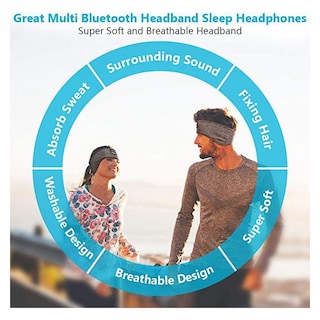 Foto 6 | Foto 6 | Auriculares Inalámbricos Para Dormir Con Diadema Deportiva Bt50 - Venta Internacional.