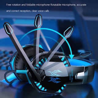 Foto 2 | Foto 2 | Auriculares Para Juegos Kotion Each G2000 Estéreo Con Usb De 3,5 Mm, Color Negro - Venta Internacional.