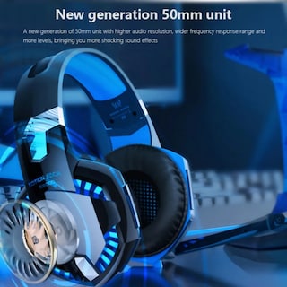 Foto 5 | Foto 5 | Auriculares Para Juegos Kotion Each G2000 Estéreo Con Usb De 3,5 Mm, Color Negro - Venta Internacional.