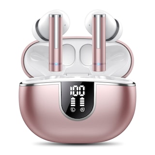 Foto 1 | Foto 1 | Auriculares Inalámbricos Lekaby X35 Bluetooth 5.3 40 Horas Ip7 Rosa - Venta Internacional