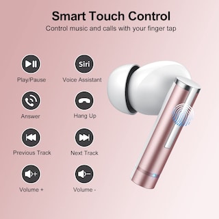 Foto 4 | Foto 4 | Auriculares Inalámbricos Lekaby X35 Bluetooth 5.3 40 Horas Ip7 Rosa - Venta Internacional