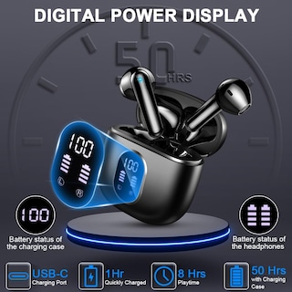 Foto 4 | Foto 4 | Auriculares Inalámbricos Draec Bluetooth 5.3 50 Horas de Reproducción - Venta Internacional