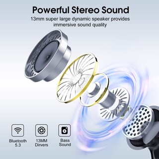 Foto 4 | Foto 4 | Auriculares Inalámbricos Casan 2023 Bluetooth 5.3 Hifi Stereo 40h - Venta Internacional