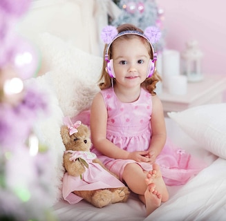 Foto 2 | Foto 2 | Auriculares para Niños Beluky--Tech Glitter Bear - Venta Internacional