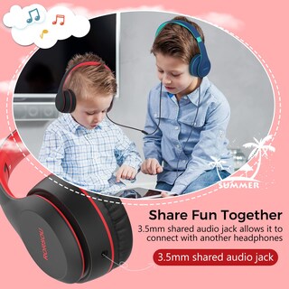 Foto 5 | Foto 5 | Auriculares Rorsou K5 Kids con Micrófono y Limitador de Volumen - Venta Internacional