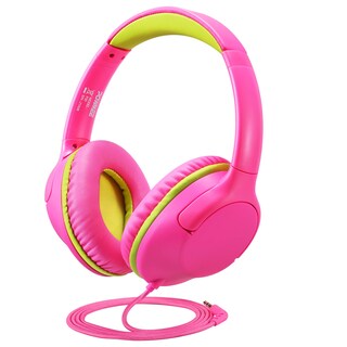 Foto 1 | Foto 1 | Auriculares Powmee Kids Over-ear 94 DB Volumen Limitado Rosa - Venta Internacional