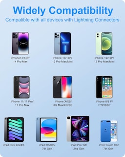 Foto 3 | Foto 3 | Auriculares con Cable Oceovc-b-1 con Lightning para iPhone Blancos - Venta Internacional