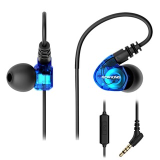 Foto 1 | Foto 1 | Auriculares Rovking G10 Azules a Prueba de Sudor - Venta Internacional