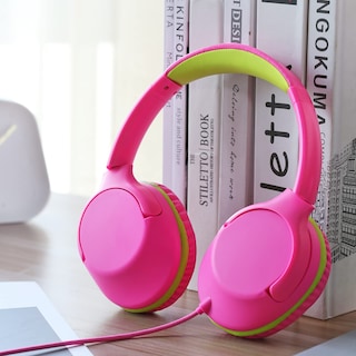 Foto 5 | Foto 5 | Auriculares Powmee Kids Over-ear 94 db Volumen Limitado Rosas - Venta Internacional