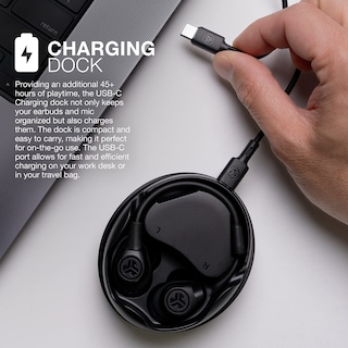 Foto 5 | Foto 5 | Auriculares True Wireless Jlab Work Buds con Micrófono y Cancelación de Ruido - Venta Internacional